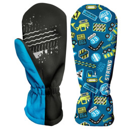 Дитячі зимові рукавиці WAMU Bagr синій