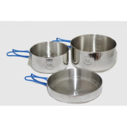 Набір посуду ALB forming K2 срібний