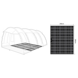 Килимок Regatta Vanern 6 Carpet сірий