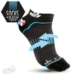 Функціональні шкарпетки EB Climbing Carbon socks чорний/синій Černá