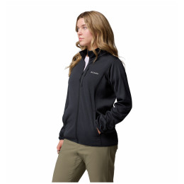 Жіноча толстовка Columbia Essential Hike™ Grid Fleece Full Zip чорний Black