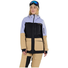 Жіноча гірськолижна куртка Fundango Poplar II ECO Jacket фіолетовий soft lilac