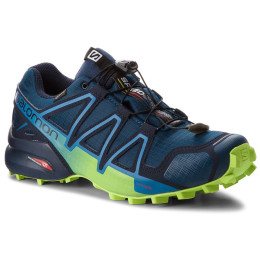 Pánské boty Salomon Speedcross 4 GTX modrá Poseidon/Navy Blazer/Lime Green