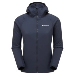 Жіноча зимова куртка Montane F Sirocco Hoodie синій ECLIPSE BLUE