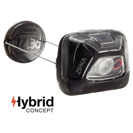 Čelovka Petzl Zipka 200 lm černá