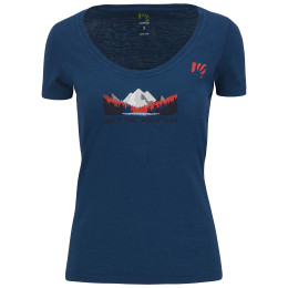 Жіноча футболка Karpos Ambretta W T-Shirt синій