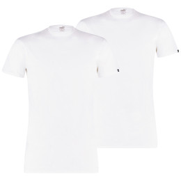 Чоловіча термофутболка Puma Basic 2P Crew Tee білий White