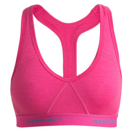 Спортивний бюстгальтер Icebreaker W Sprite Racerback Bra рожевий