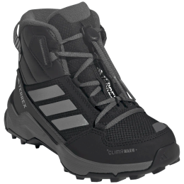 Дитячі черевики Adidas Terrex Ax4R Cw+ Mid K чорний/сірий Black