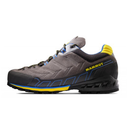 Чоловічі туристичні черевики Mammut Kento Low GTX® Men сірий/жовтий dark titanium-freesia