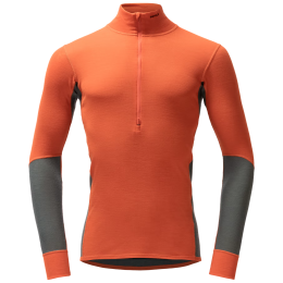 Чоловіча функціональна футболка Devold Wool Mesh 190 Zip Neck Man