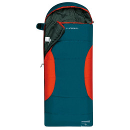 Дитячий спальний мішок Loap Salmo KID синій/червоний