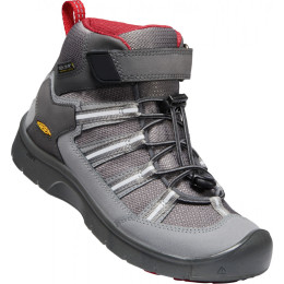 Дитячі черевики Keen Hikeport 2 Sport Mid Wp Children сірий/червоний