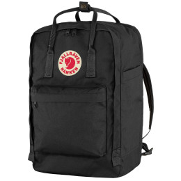 Міський рюкзак Fjällräven Kånken Laptop 17" чорний