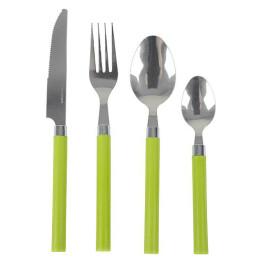 Příbor Bo-Camp Cutlery Set 1 zelená lime