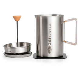 Прес GSI Outdoors Glacier Stovetop JavaPress срібний silver