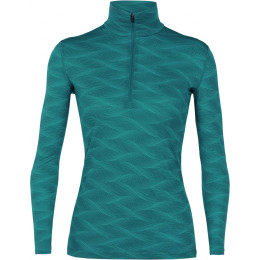 Жіноча футболка Icebreaker Women`s 200 Oasis Long Sleeve зелений Kingfisher/ArcticTeal