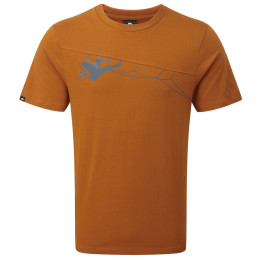 Чоловіча футболка Mountain Equipment Roof Crack Tee коричневий PumpkinSpice