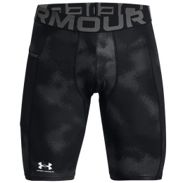 Чоловіча функціональна нижня білизна Under Armour HG Armour Printed Lg Sts чорний/сірий Black/White