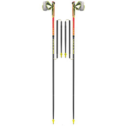 Палиці для Trail Running Leki Micro Trail Race червоний FloorescentRedNeonyellowNaturalcarbon