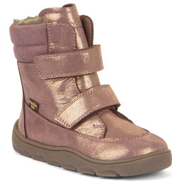Дитячі зимові черевики Frodo Barefoot Zeru Tex Winter Pink/Gold рожевий/жовтий pink/gold