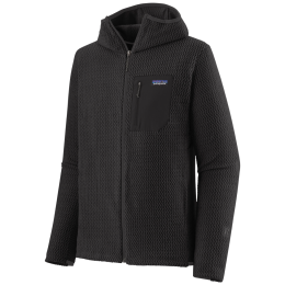 Чоловіча толстовка Patagonia M's R1 Air Full-Zip Hoody чорний Black
