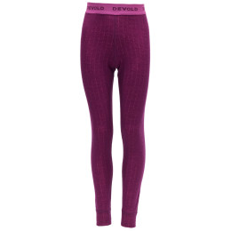 Juniorské spodky Devold Duo Active Junior Long Johns růžová plum