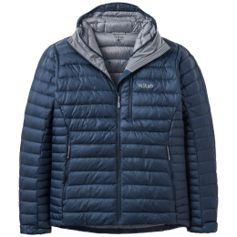 Чоловіча куртка Rab Microlight Alpine Down Hoody синій Galaxy Blue
