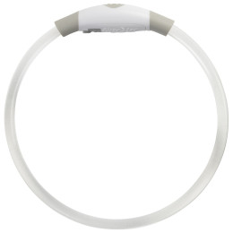 Світловий нашийник для собаки Nite Ize NiteHowl Mini LED білий Disc-O Select