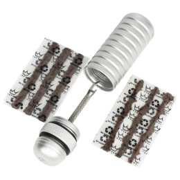 Набір для ремонту Peaty´s Holeshot Tubeless Puncture Plugger срібний Silver