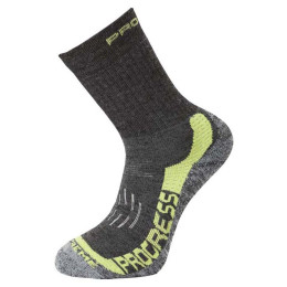 Шкарпетки Progress XTR 8MR X-Treme Merino сірий/зелений dark gray / green