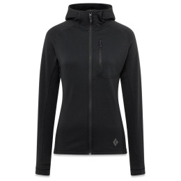 Жіноча функціональна толстовка Black Diamond Coefficient Fleece Hoody чорний