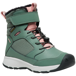 Дитячі зимові черевики Keen Skua Winter Wp Children бірюзовий dark forest/rose elegance