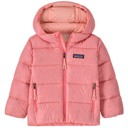 Дитяча куртка Patagonia Baby Hi-Loft Down Sweater Hoody - PCKP рожевий Punchy Pink