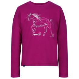 Dětské triko Regatta Wendell kůň růžová Beetroot