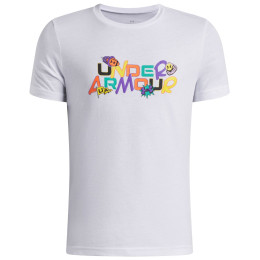 Дитяча функціональна футболка Under Armour UA B Patch Pack Wm SS White білий/чорний White / / Black