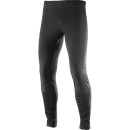 Pánské kalhoty Salomon Agile Softshell Tight černá black