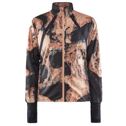 Жіноча куртка Craft Adv Essence Wind чорний/помаранчевий