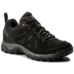 Чоловічі черевики Salomon Evasion 2 Ltr чорний Black/Black/QuietShade