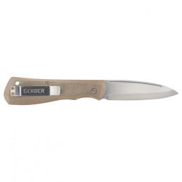 Кишеньковий ніж Gerber Mansfield Micarta коричневий natural