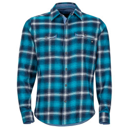 Чоловіча сорочка Marmot Jasper Flannel LS темно-синій VintageNavy