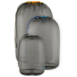 Чохол Sea to Summit Mesh Stuff Sack Set 5, 8, 13L чорний