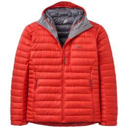 Чоловіча куртка Rab Microlight Alpine Down Hoody червоний Dark Horizon