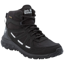 Чоловічі черевики Jack Wolfskin Woodland 2 Texapore Mid M чорний black