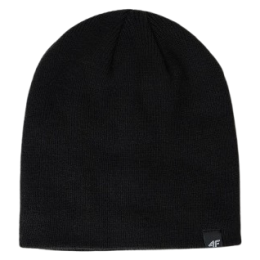 Шапка 4F Cap M577 чорний DEEP BLACK