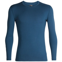 Pánské triko Icebreaker Mens 260 Tech LS Crewe modrá PRUSSIAN BLUE