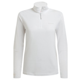 Жіноча футболка Craghoppers NosiLife SolarShield+ Half Zip Top білий White