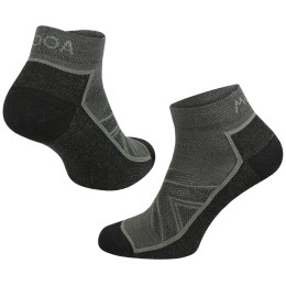 Шкарпетки MOOA Merino Adventure Low зелений Green