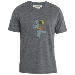 Чоловіча футболка Icebreaker M Mer 150 Tech Lite II SS Tee Tech Head сірий