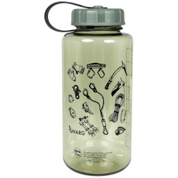 Пляшка Warg Gear Tritan Wide 1 L зелений green